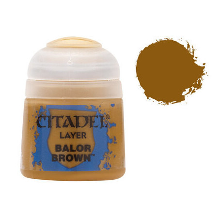 PINTURA ACRILICA BALOR BROWN (12 ml) GAMES WORKSHOP 22-43