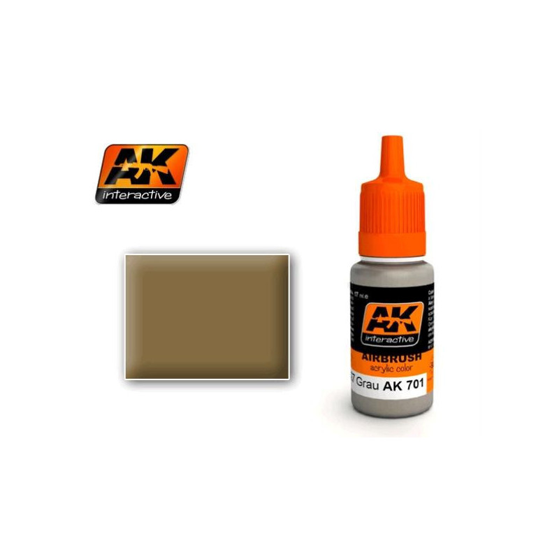 PINTURA ACRILICA RAL 7027 GRAU (17 ml)