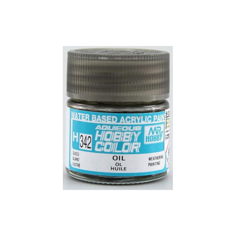 PINTURA AQUEOUS ACEITE BRILLANTE (10 ml) - Mr Color / Gunze Sangyo H-342