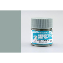 PINTURA AQUEOUS AZUL CLARO SATINADO RLM76 (10 ml) - Mr Color / Gunze Sangyo H-417