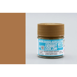 PINTURA ACRILICA SATINADA MARRON ARENA RLM79 (10 ml)