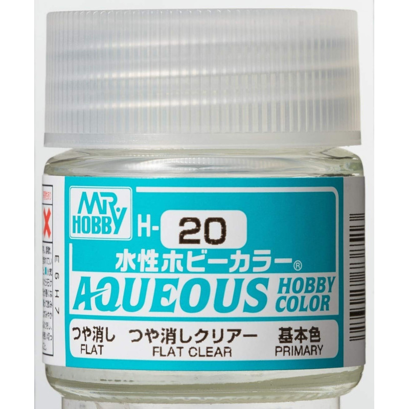 PINTURA AQUEOUS BARNIZ MATE (10 ml) - Mr Color / Gunze Sangyo H-20