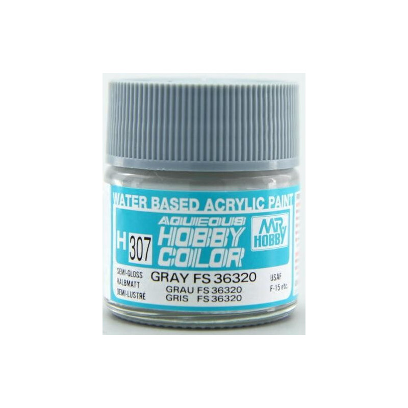 PINTURA ACRILICA SATINADA GRIS FS 36320 (10 ml)