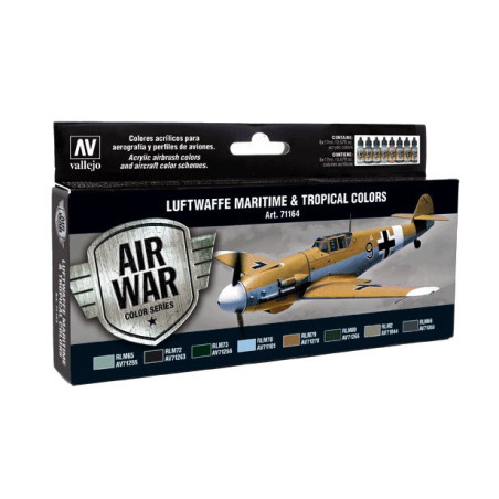 AIR WAR: LUFTWAFFE MARITIME Y TROPICAL COLORS