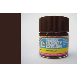 PINTURA AQUEOUS MARRON POLVO MATE (10 ml) - Mr Color / Gunze Sangyo H-456