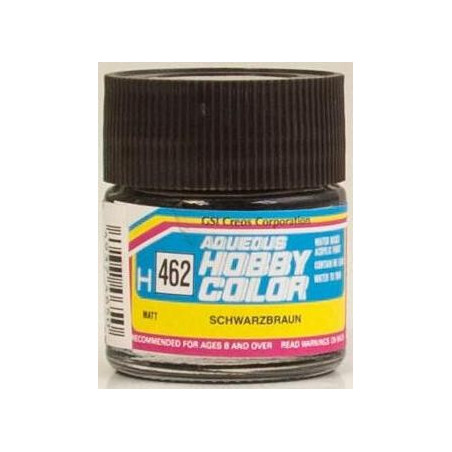 PINTURA AQUEOUS MARRON OSCURO MATE (10 ml) - Mr Color / Gunze Sangyo H-462