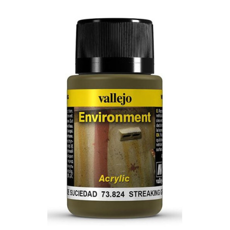 Weathering Effects: EFECTO RASTROS DE SUCIEDAD 40 ml - VALLEJO 73824