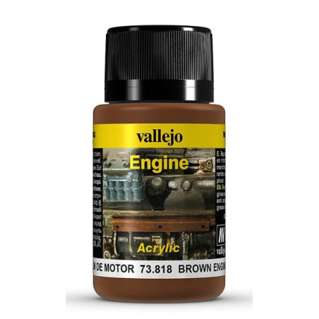 Weathering Effects: EFECTO HOLLIN DE MOTOR 40 ml - VALLEJO 73818