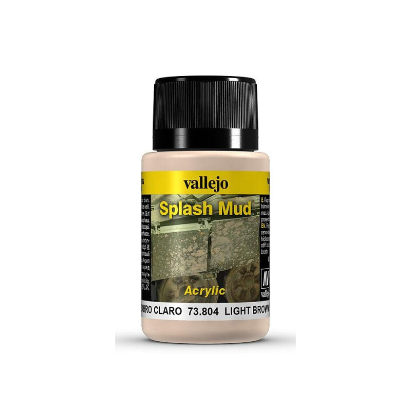 Weathering Effects: SALPICADURA BARRO MARRON CLARO 40 ml - VALLEJO 73804