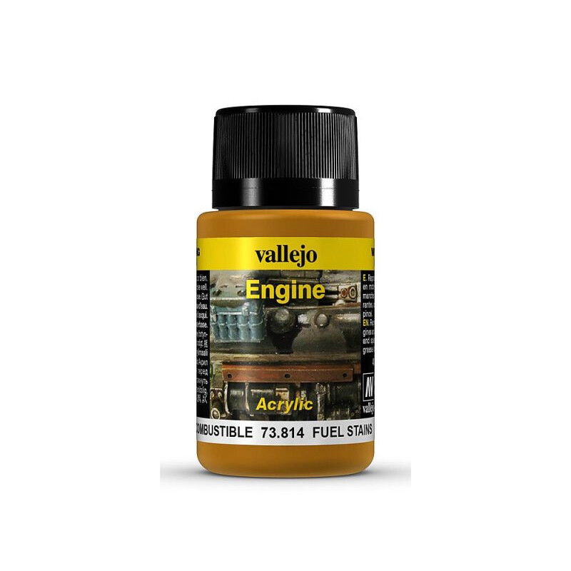 Weathering Effects: EFECTO MANCHAS COMBUSTIBLE 40 ml - VALLEJO 73814