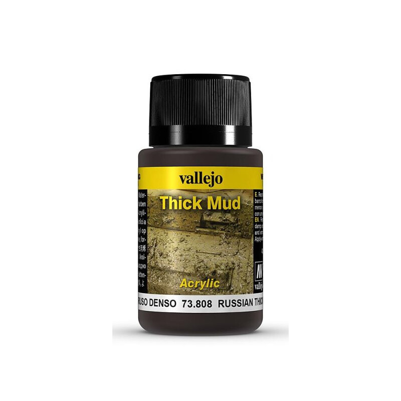 Weathering Effects: TEXTURA BARRO RUSO 40 ml - VALLEJO 73808