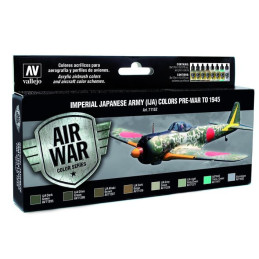 AIR WAR: Imperial Japonese Army (IJA) Pre-war to 1945 - Acrylicos Vallejo 71152