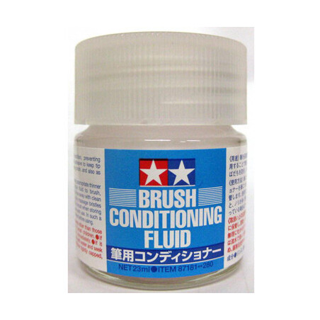 FLUIDO ACONDICIONADOR DE PINCELES (23 ml)- Tamiya 87181