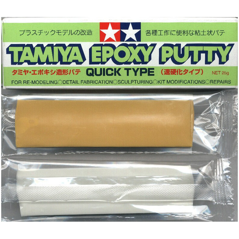 MASILLA EPOXY PUTY -Quick Type- (25 gr) - Tamiya 87051