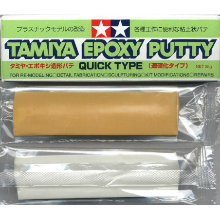 MASILLA EPOXY PUTY -Quick Type- (25 gr) - Tamiya 87051