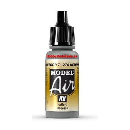 PINTURA ACRILICA GRIS AGRESSOR USAAF (17 ml)