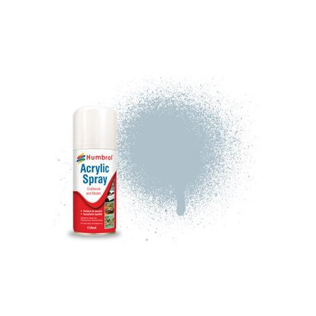 SPRAY ACRILICO METALCOTE ACERO PULIMENTADO (150 ml) - Humbrol AD6996