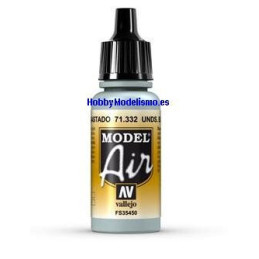 PINTURA ACRILICA AZUL DESGASTADO (17 ml) - Vallejo 71332