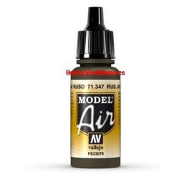 PINTURA ACRILICA VERDE OSCURO AF RUSO (17 ml) - Vallejo 71347