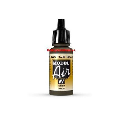 PINTURA ACRILICA VERDE OSCURO AF RUSO (17 ml) - Vallejo 71347