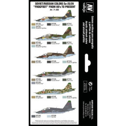 MODEL AIR SET: SOVIET-RUSSIAN AF SUKHOI SU-25/39 FROGFOOT