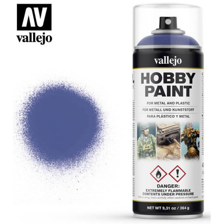 SPRAY HOBBY PAINT AZUL ULTRAMAR 400ml  ACRILICOS VALLEJO 28017