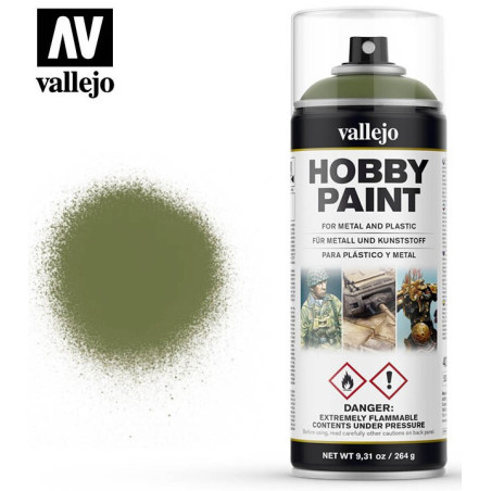 SPRAY HOBBY PAINT VERDE GOBLIN 400ml  ACRILICOS VALLEJO 28027