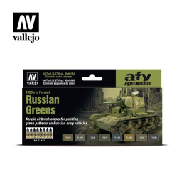 AFV Series: RUSSIAN GREEN (1928 - Presente) - Acrylicos Vallejo 71613