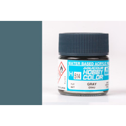 PINTURA AQUEOUS GRIS PANZER MATE (10 ml) - Mr Color / Gunze Sangyo H-514