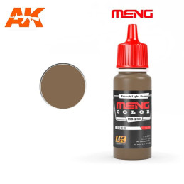 PINTURA ACRILICA MARRON CLARO FRANCES (17 ml) - MENG MC-230