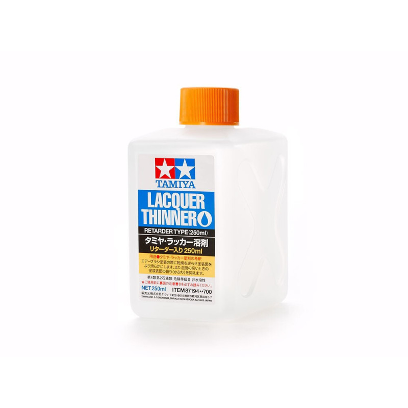 LACQUER TUINNER RETARDER 250ML - TAMIYA 87194