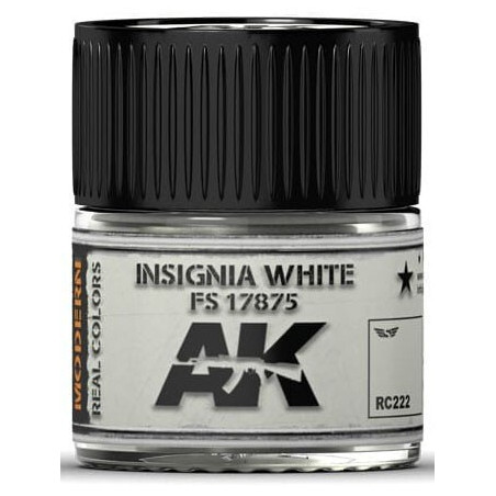 PINTURA REAL COLORS BLANCO INSIGNIA FS17875 (10 ml) - AK Interactive RC222