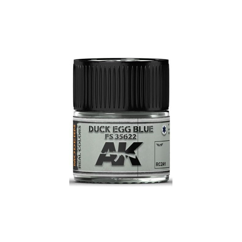 PINTURA REAL COLORS DUCK EGG BLUE FS35622 (10 ml) - AK Interactive RC241