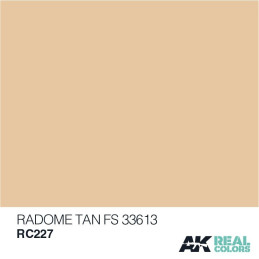 PINTURA REAL COLORS RADOME TAN FS33613 (10 ml) - AK Interactive RC227