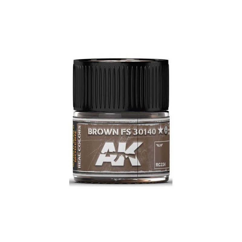 PINTURA REAL COLORS BROWN FS30140 (10 ml) - AK Interactive RC224