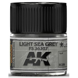 PINTURA REAL COLORS LIGHT SEA GREY FS36307 (10 ml) - AK Interactive RC250