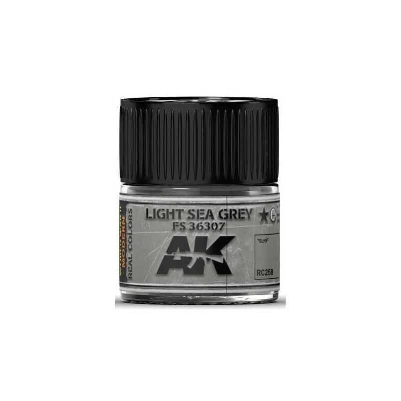 PINTURA REAL COLORS LIGHT SEA GREY FS36307 (10 ml) - AK Interactive RC250