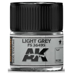 PINTURA REAL COLORS LIGHT GREY FS36495  (10 ml) - AK Interactive RC253