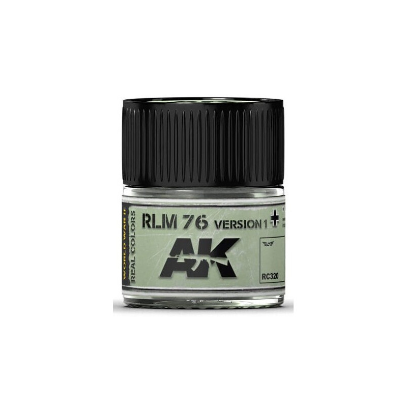 PINTURA REAL COLORS RLM76 - Version 1 (10 ml) - AK RC320