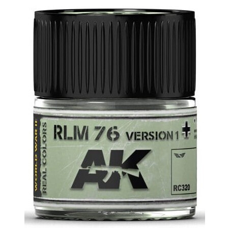 PINTURA REAL COLORS RLM76 - Version 1 (10 ml) - AK RC320