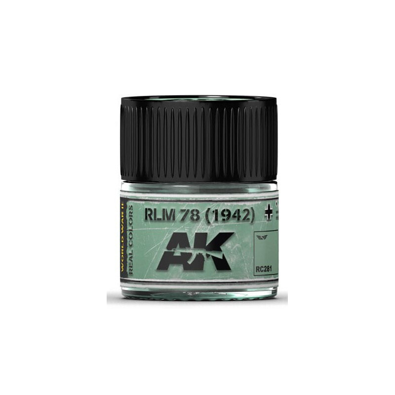 PINTURA REAL COLORS RLM78 - 1941 (10 ml) - AK RC281