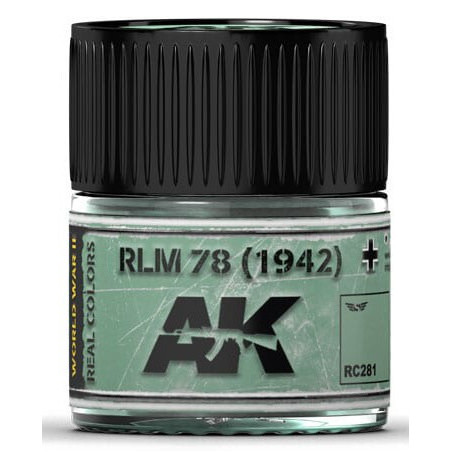 PINTURA REAL COLORS RLM78 - 1941 (10 ml) - AK RC281