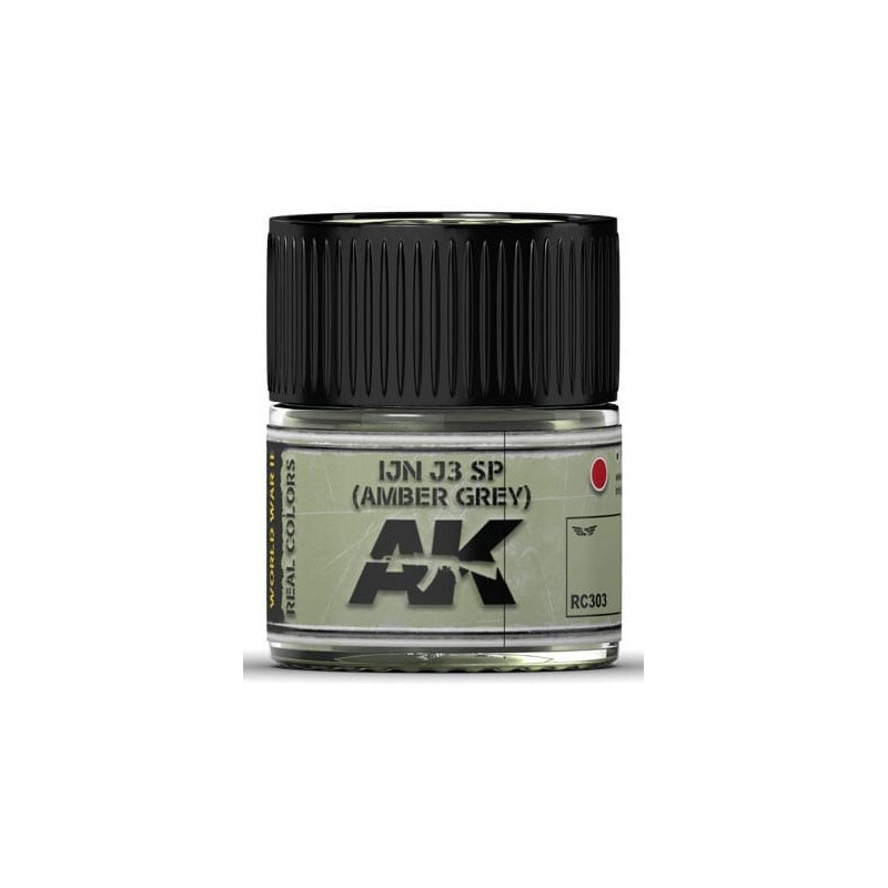 PINTURA REAL COLORS IJN J3 SP (AMBER GREY) (10 ml) - AK Interactive RC303