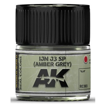 PINTURA REAL COLORS IJN J3 SP (AMBER GREY) (10 ml) - AK Interactive RC303