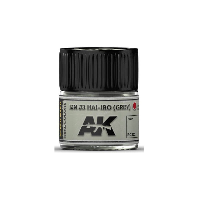 PINTURA REAL COLORS IJN J3 HAI-IRO (10 ml) - AK Interactive RC302