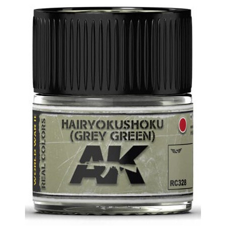 PINTURA REAL COLORS HAIRYOKUSHOKU - GREY GREEN (10 ml) - AK RC328