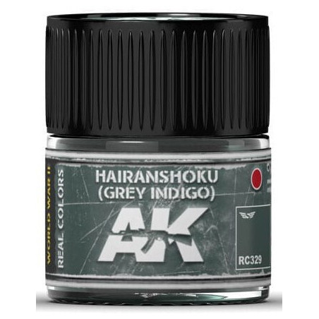 PINTURA REAL COLORS HAIRANSHOKU - Green Indigo (10 ml) - AK RC329