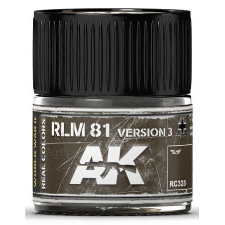 PINTURA REAL COLORS RLM81 - Version 3 (10 ml) - AK RC325