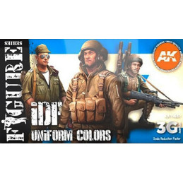 FIGURE Serie: IDF UNIFORM COLORS - AK Interactive 11631