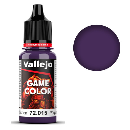 PINTURA ACRILICA PURPURA HECHICERO (18 ml)  - Acrilicos Vallejo 72014